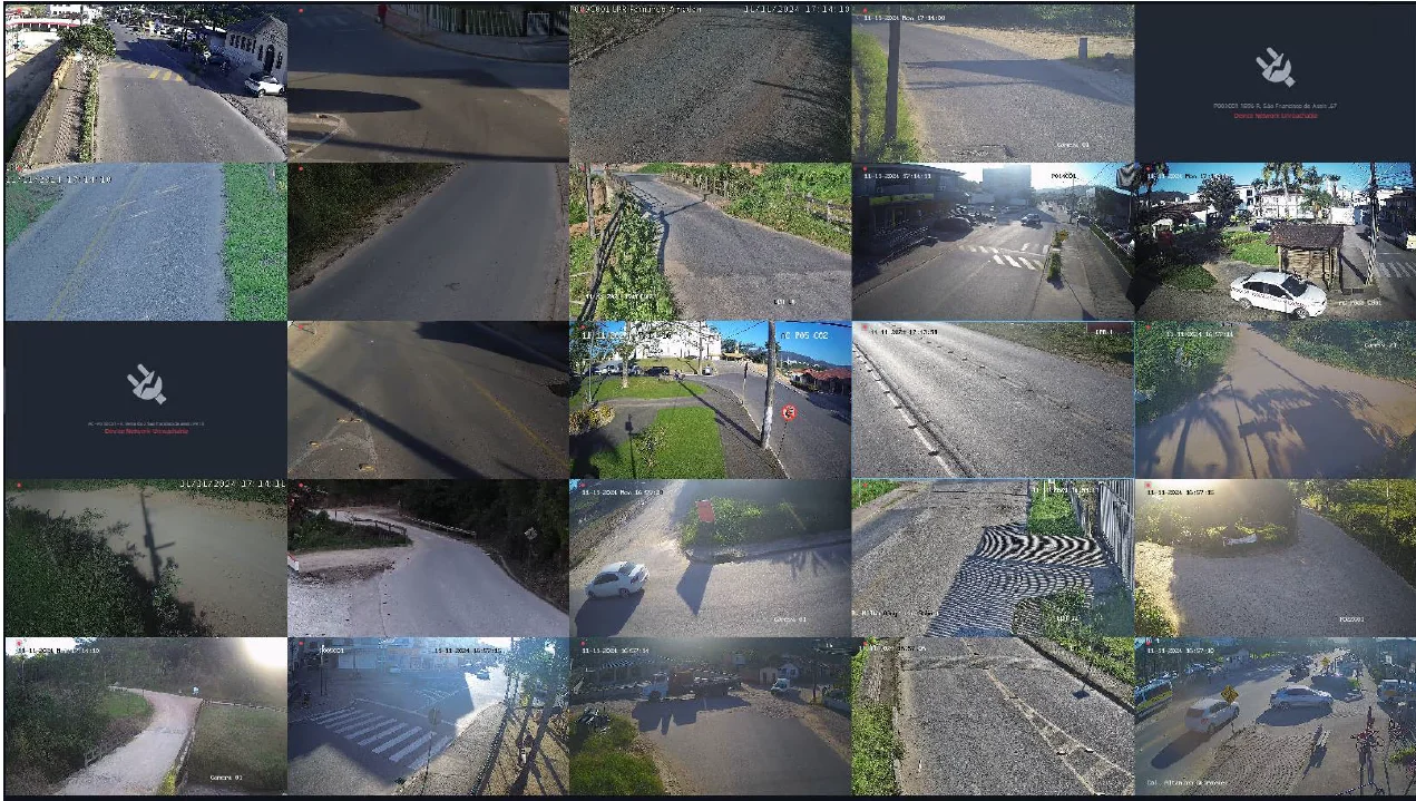 Monitoramento em tempo real